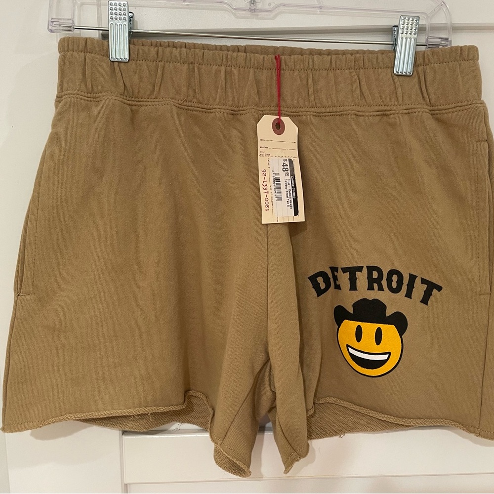 Somewhere in L.A. Detroit Sweat Shorts size Small